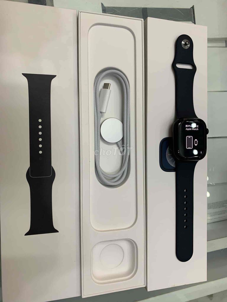 apple watch sr10/46 jetblack lte Esim keng pin 100