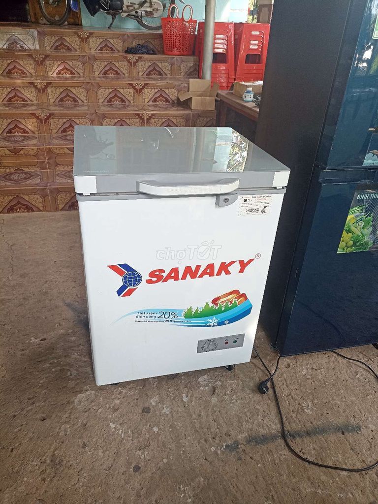 Tủ đông Sanaky 100L Trắng. Mua bán Tủ lạnh tại Thành phố Đồng Xoài Bình Phước được đăng bởi thành hình 1