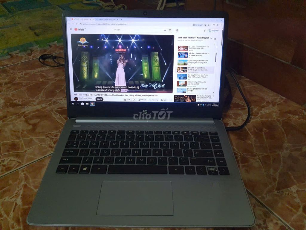 Laptop HP 340S G7 i3- Gen 10 14 inch 4GB/SSD 256GB. Mua bán Laptop tại Quận Thanh Xuân Hà Nội được đăng bởi Laptop Minh Hoàng Hn hình 1