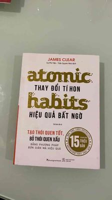Sách Atomic Habits - James Clear. Mua bán Sách tại Quận 7 Tp Hồ Chí Minh được đăng bởi Nguyen Tam