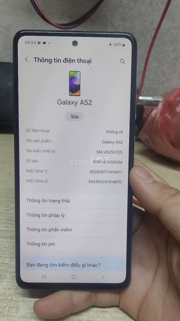 Samsung Galaxy A52 Xanh Ram 8G, bộ nhớ 128G. Mua bán Điện thoại tại Quận Bắc Từ Liêm Hà Nội được đăng bởi Quân hình 1