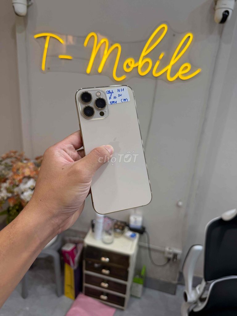 13 Promax 128Gb Quốc Tế zin full chức năng. Mua bán Điện thoại tại Quận Thanh Xuân Hà Nội được đăng bởi Ngô Tráng T Mobile hình 1