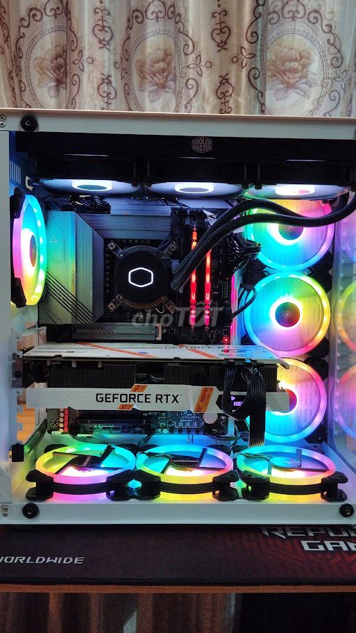 Dàn i7 12700K + Z690 + AIO360 + RTX 3070Ti đồ hoạ