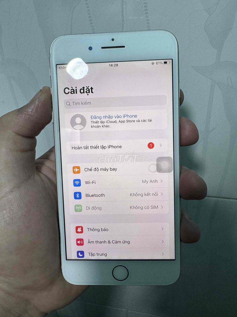 Apple iPhone 8 Plus 64GB Trắng. Mua bán Điện thoại tại Huyện Củ Chi Tp Hồ Chí Minh được đăng bởi Hoàng Vương hình 1