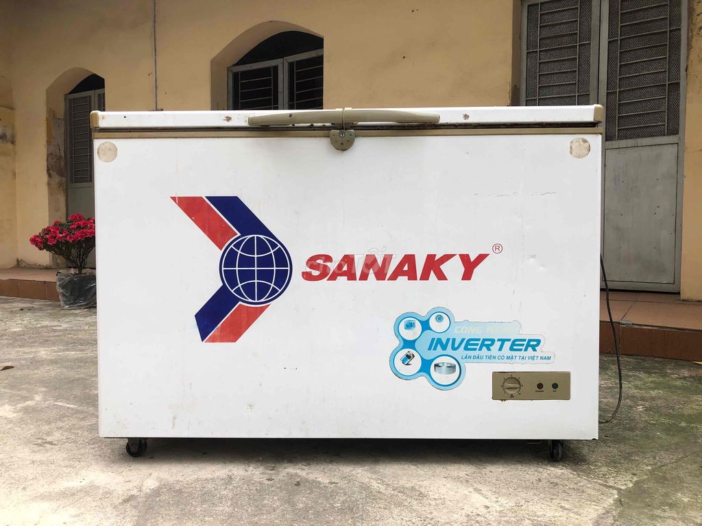 Tủ đông Sanaky Inverter Trắng. Mua bán Tủ lạnh tại Huyện Thường Tín Hà Nội được đăng bởi Sun pin hình 1