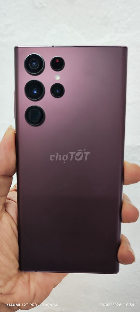 Samsung S22 Ultra 5G 128GB Tím. Mua bán Điện thoại tại Quận Tây Hồ Hà Nội được đăng bởi vu an quy hình 1