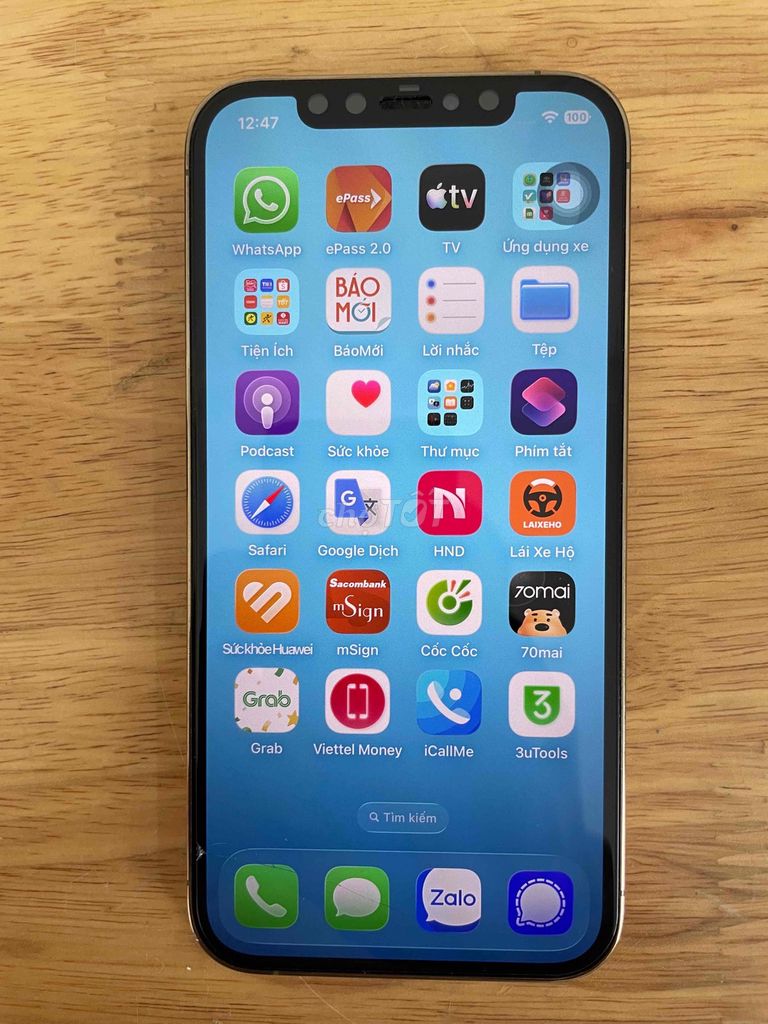 iPhone 12 Pro 128GB Vàng. Mua bán Điện thoại tại Quận Tân Phú Tp Hồ Chí Minh được đăng bởi VÔ THƯỜNG hình 1