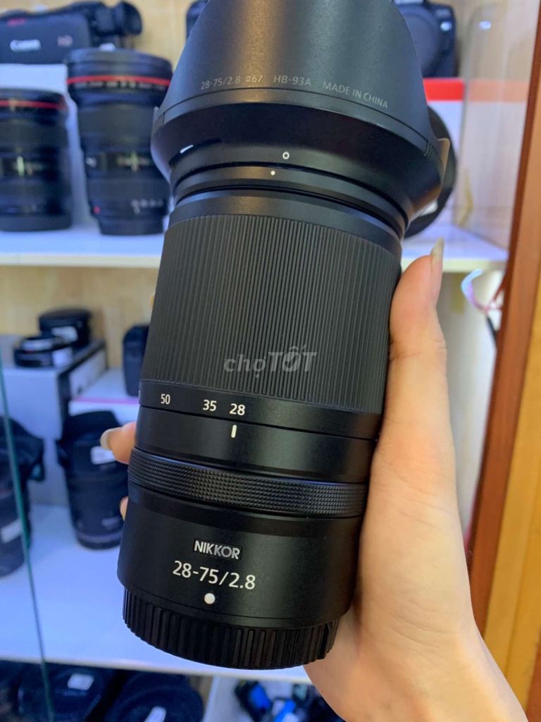 Ống kính Nikon Z 28-75 F2.8 Đen. Mua bán Máy ảnh, Máy quay tại Quận 1 Tp Hồ Chí Minh được đăng bởi Thanh Thanh hình 1