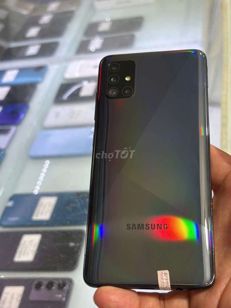 Samsung A51 128GB Đen Like New. Mua bán Điện thoại tại Thành phố Sóc Trăng Sóc Trăng được đăng bởi điện thoại giá sỉ 501lê Hồng Phong  hình 1
