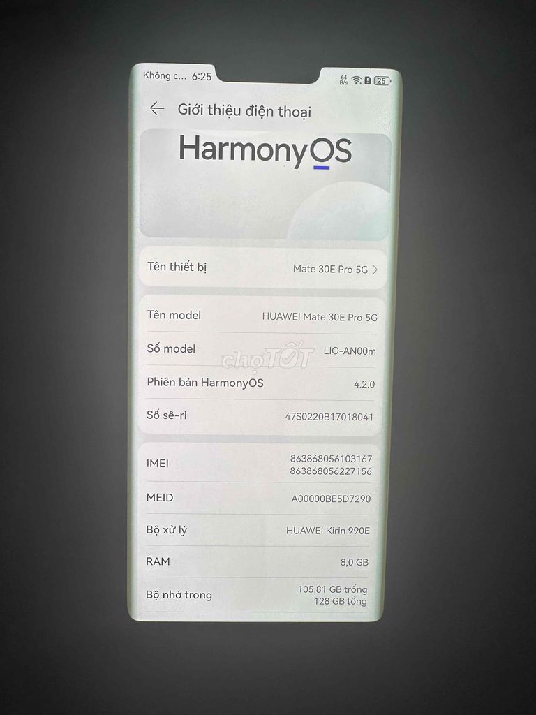 Huawei Mate 30E Pro 5G 128GB 8GB. Mua bán Điện thoại tại Thành phố Dĩ An Bình Dương được đăng bởi Phan Huy hình 1