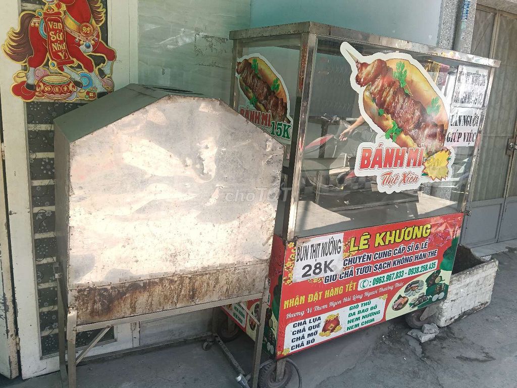 Xe bánh mì Kim loại 1m2. Mua bán Đồ chuyên dụng, Giống nuôi trồng tại Quận 8 Tp Hồ Chí Minh được đăng bởi khương hình 1