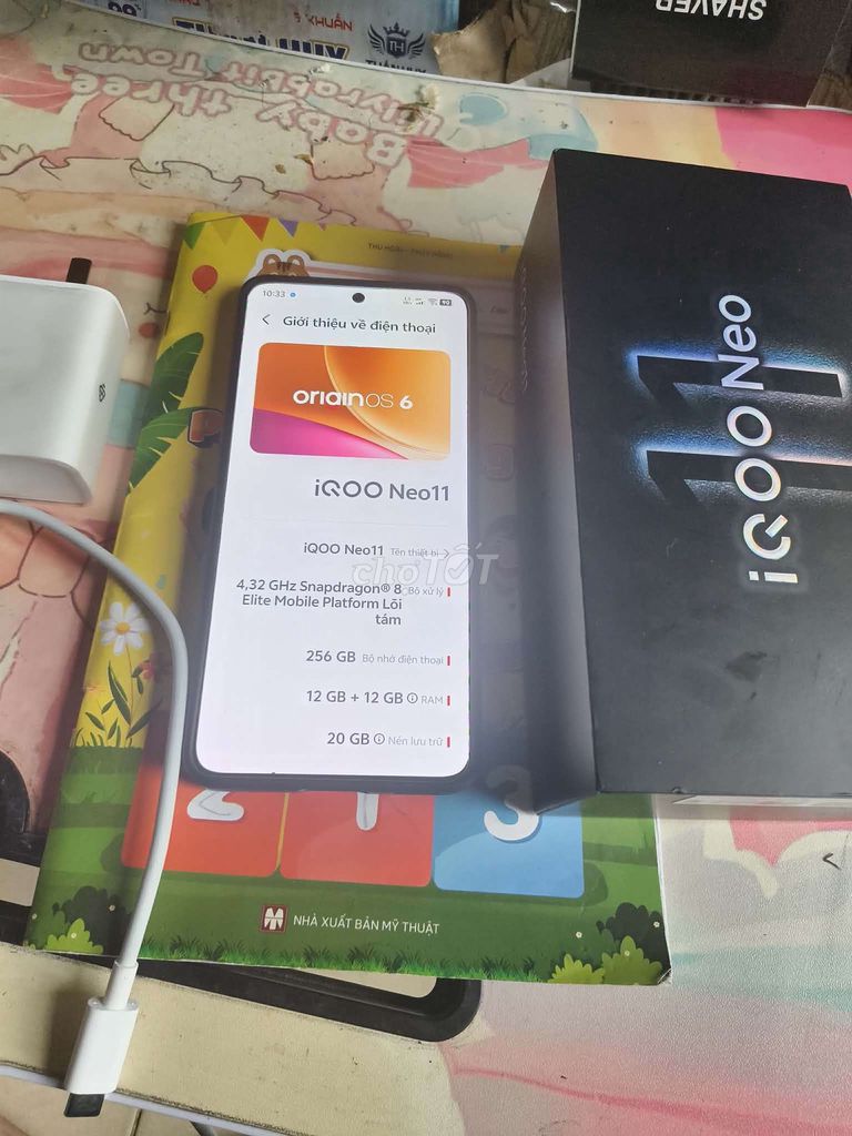 iQOO Neo 11 256GB Đen bán gl ạ nấy em có fix thêm. Mua bán Điện thoại tại Huyện Thanh Trì Hà Nội được đăng bởi phan thắng  hình 1