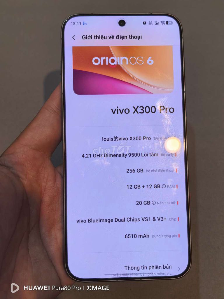 Vivo X300 Pro 256GB Vàng Đã sử dụng. Mua bán Điện thoại tại Huyện Đức Trọng Lâm Đồng được đăng bởi hai hình 1