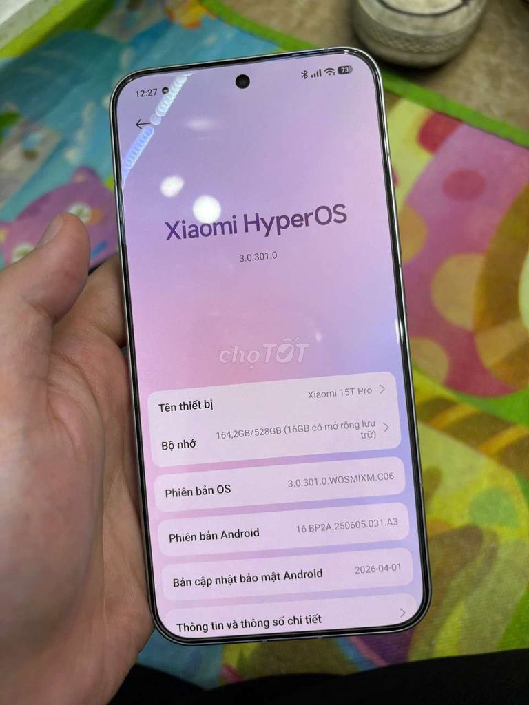 Xiaomi 15T Pro 512GB Bạc. Mua bán Điện thoại tại Quận Ngô Quyền Hải Phòng được đăng bởi Đỗ Hải hình 1
