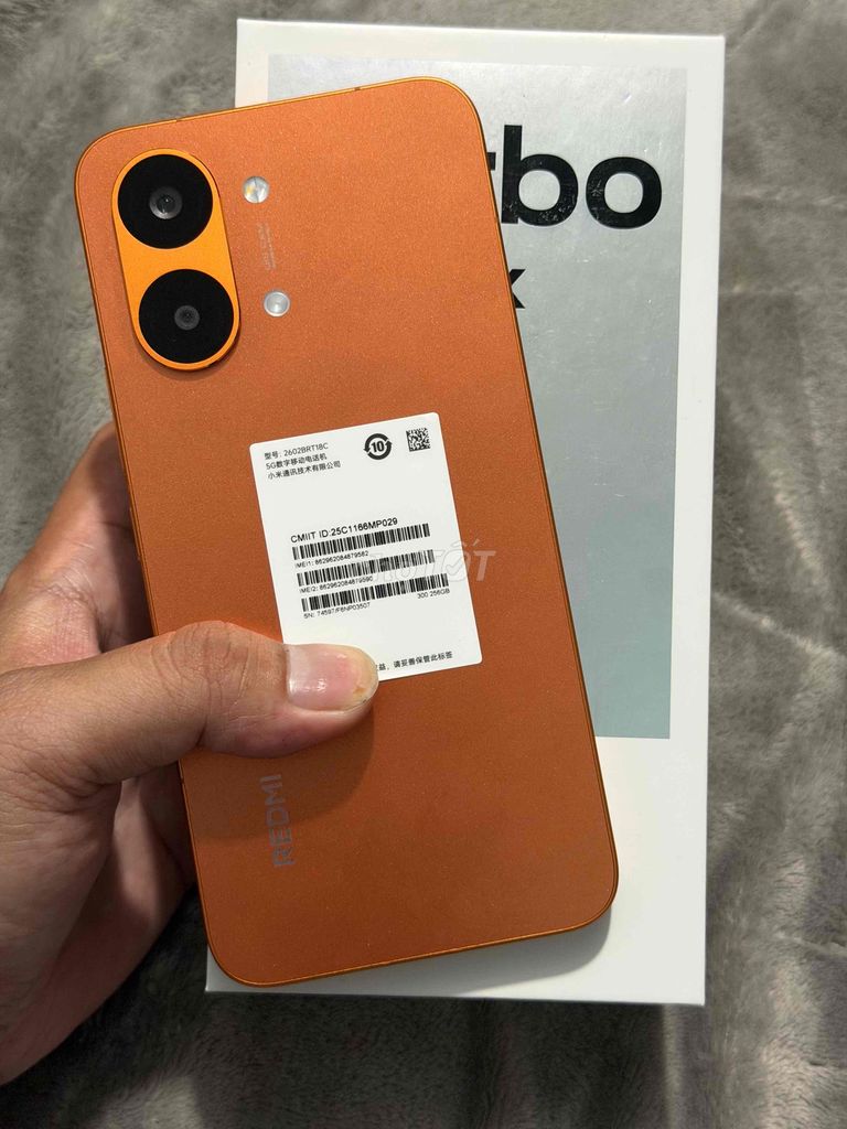 Xiaomi Redmi Turbo 5 Max 16/256GB Cam Mới. Mua bán Điện thoại tại Thành phố Vĩnh Long Vĩnh Long được đăng bởi Duy Kha MOBILE hình 1
