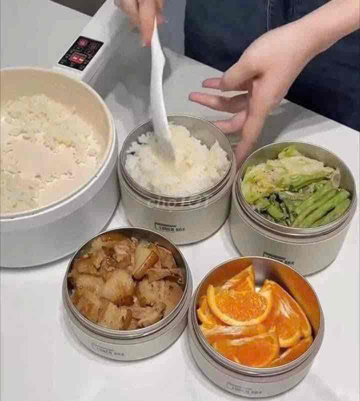 HỘP ĐỰNG CƠM GIỮ NHIỆT 3 TẦNG LUNCH