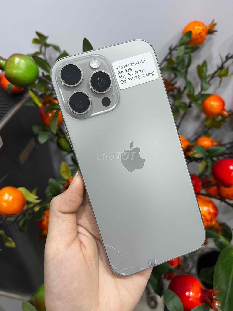 iPhone 16 Pro Max 256GB Natural Quốc Tế Khay Sim. Mua bán Điện thoại tại Huyện Hóc Môn Tp Hồ Chí Minh được đăng bởi SIRI STORE HCM hình 1