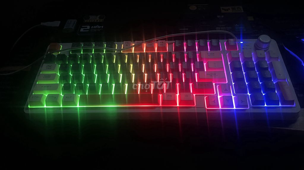 Bàn phím giả cơ fullsize Red switch, còn tốt