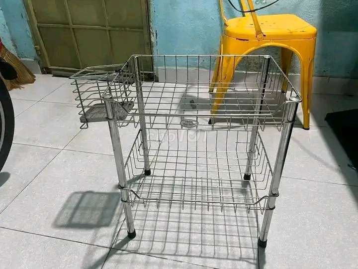 Kệ chén Inox 20x20 có khay đũa muỗng mới. Mua bán Dụng cụ nhà bếp tại Thành phố Thủ Đức Tp Hồ Chí Minh được đăng bởi Trần Thanh Cường hình 1