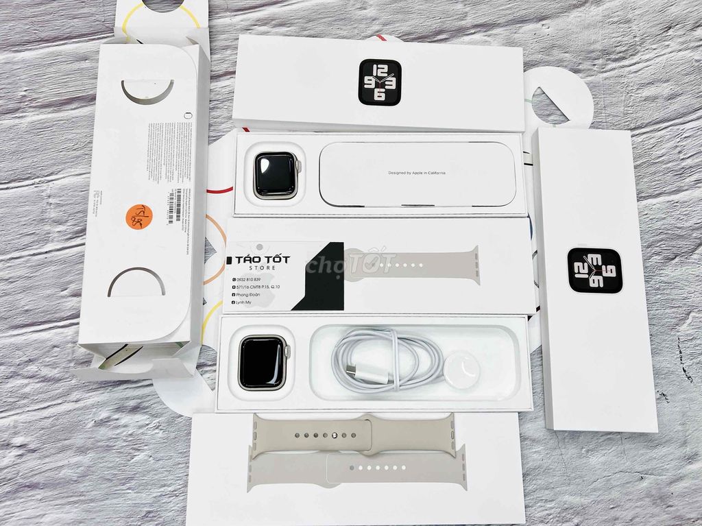 Apple wacth SE 2024 40mm starlight fulbox chưa sd