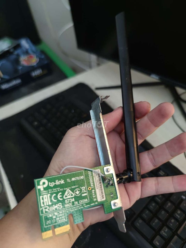 Card Wifi TP-Link TL-WN781ND Trung Quốc. Mua bán Linh kiện (RAM, Card...) tại Thành phố Thủ Đức Tp Hồ Chí Minh được đăng bởi Thanhdo hình 1