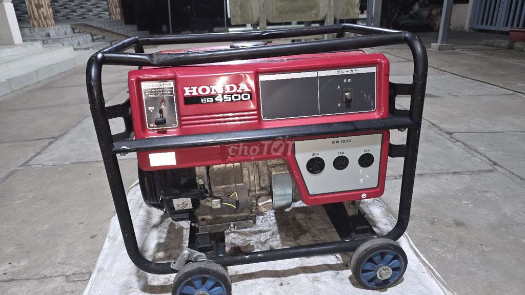 Máy phát điện Honda EB4500 Đỏ. Mua bán Đồ chuyên dụng, Giống nuôi trồng tại Quận Bình Tân Tp Hồ Chí Minh được đăng bởi Nguyễn Khoa hình 1