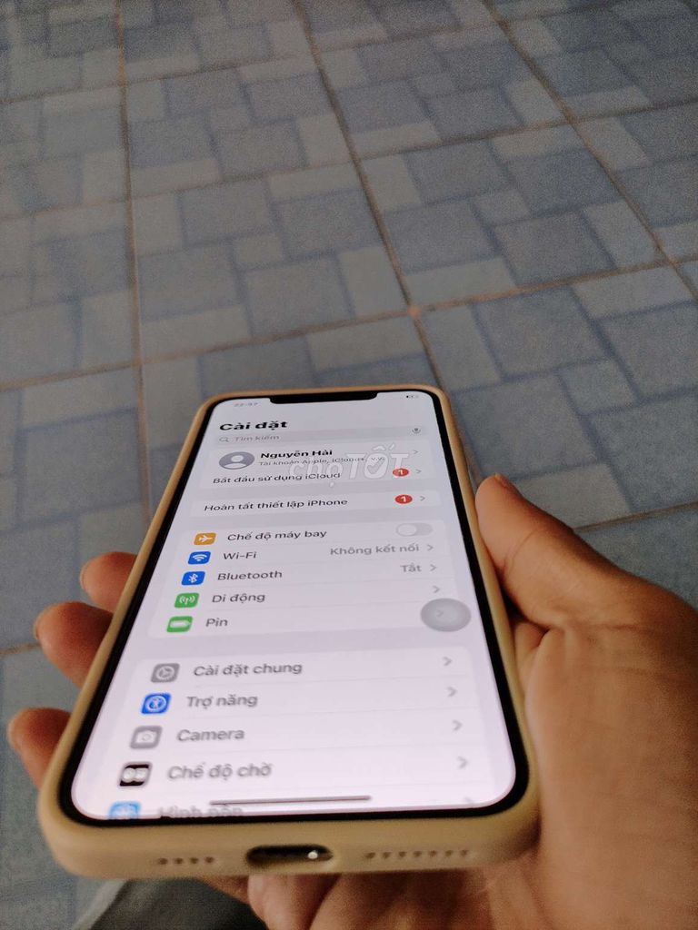 Apple iPhone Xs Max 256GB Trắng Đã dùng. Mua bán Điện thoại tại Thành phố Châu Đốc An Giang được đăng bởi Nguyễn Kim hình 1