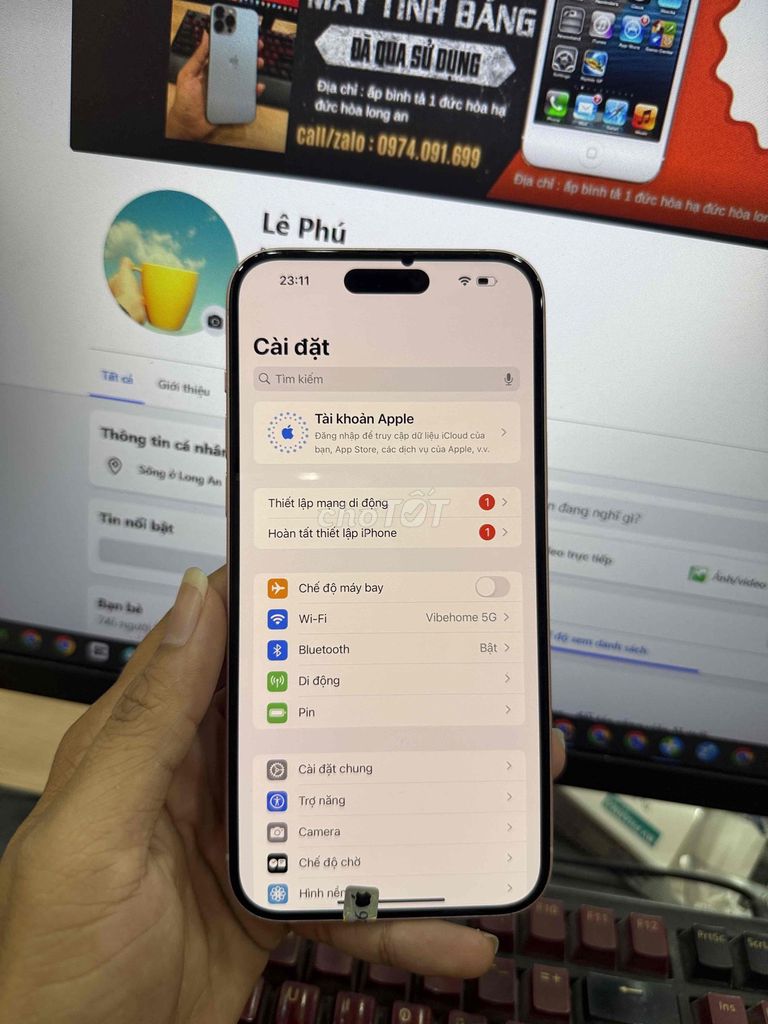 Apple iPhone 15 Plus Hồng. Mua bán Điện thoại tại Huyện Đức Hòa Long An được đăng bởi Lê Phú hình 1