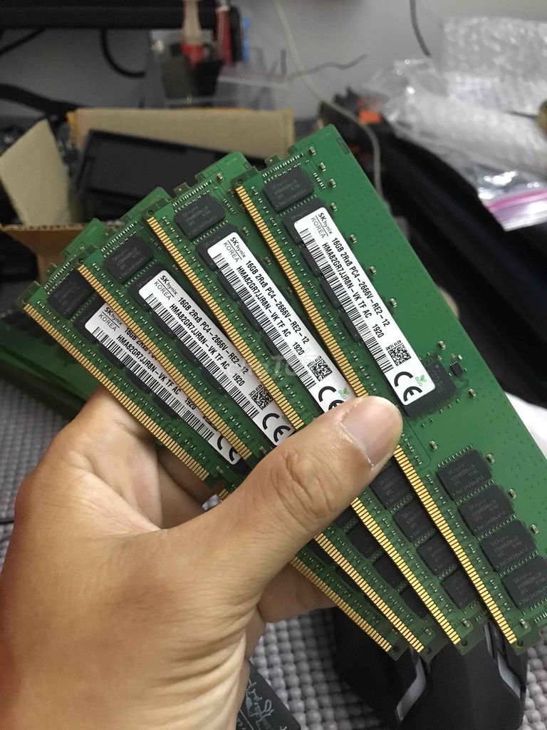 RAM SK Hynix 64GB (4x16gb) DDR4 ECC. Mua bán Linh kiện (RAM, Card...) tại Huyện Bình Chánh Tp Hồ Chí Minh được đăng bởi Elite Computer hình 1