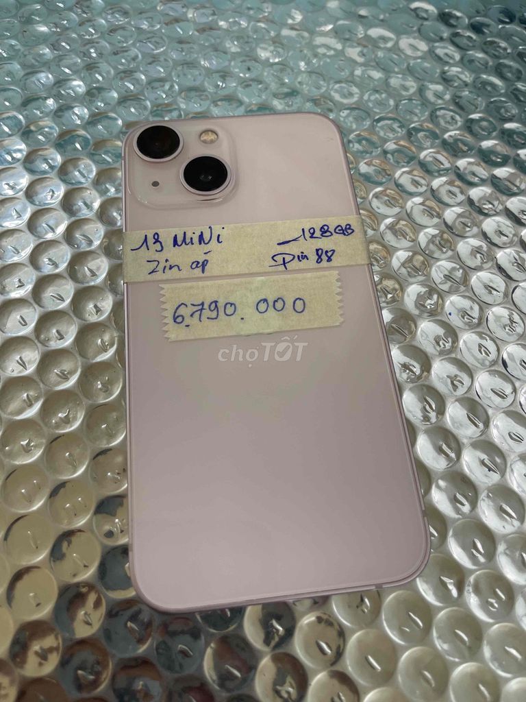 Apple iPhone 13 mini 128GB Hồng. Mua bán Điện thoại tại Quận Ninh Kiều Cần Thơ được đăng bởi Cầm Đồ Anh Quý hình 1