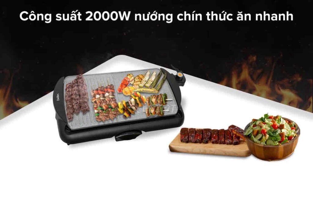 Bếp nướng điện Delites BN03 mới 95% giá rẻ. Mua bán Bếp, lò, đồ điện nhà bếp tại Thành phố Thủ Đức Tp Hồ Chí Minh được đăng bởi A Long hình 1