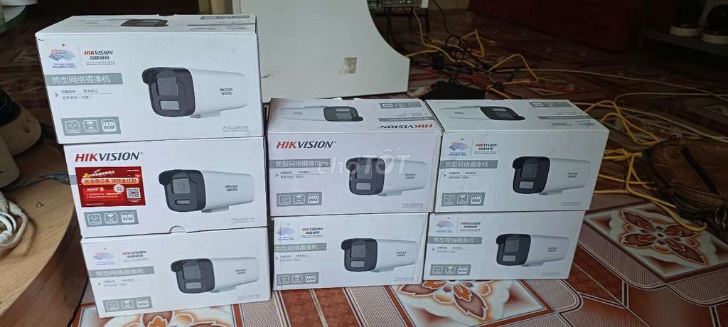Camera IP PoE Hikvision DS-2CD2245CV8-L 4MP Mic. Mua bán Máy ảnh, Máy quay tại Huyện Mỏ Cày Bắc Bến Tre được đăng bởi An Camera Cũ Bến Tre HCM hình 1