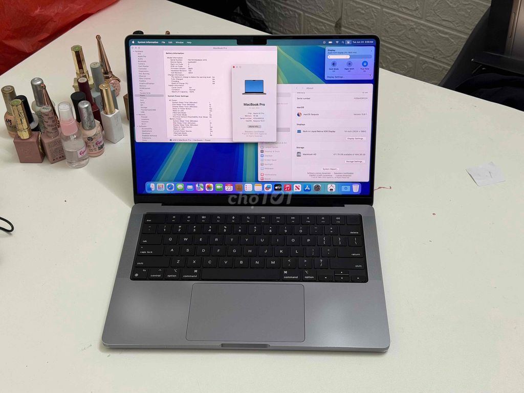 Apple Macbook Pro M1 14 inch 16GB/512GB Xám US. Mua bán Laptop tại Quận Thanh Xuân Hà Nội được đăng bởi quỳnh chi hình 1