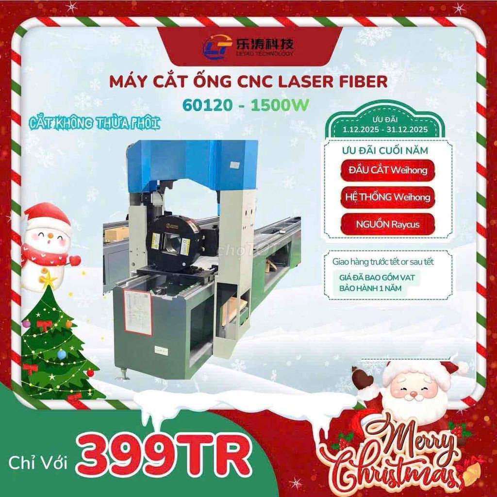 Máy cắt ống laser Letao Technology 60120. Mua bán Đồ chuyên dụng, Giống nuôi trồng tại Thành phố Phúc Yên Vĩnh Phúc được đăng bởi Như Quỳnh Cơ Khí hình 1