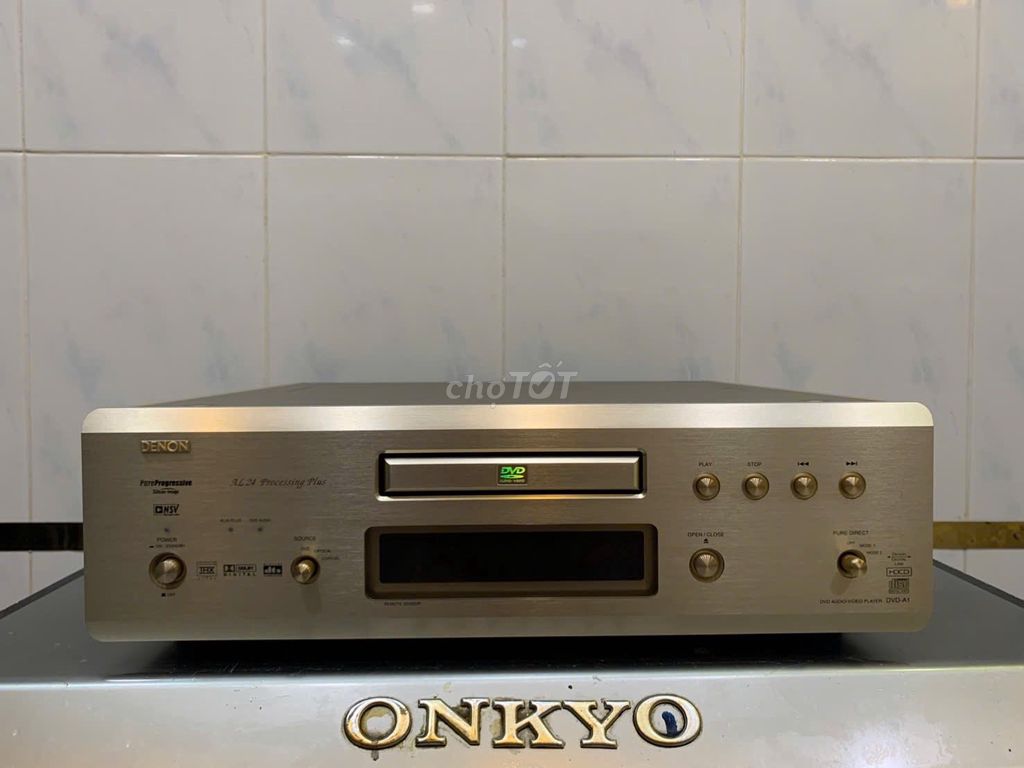 Đầu DVD Denon DVD-A1 Vàng đồng. Mua bán Tivi, Âm thanh tại Quận Tân Bình Tp Hồ Chí Minh được đăng bởi Best Shop Tân Bình hình 1