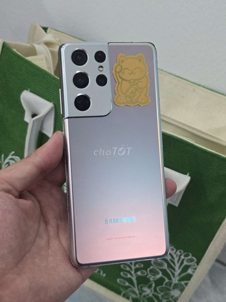 Samsung Galaxy S21 Ultra 5G 256GB Bạc. Mua bán Điện thoại tại Thành phố Hưng Yên Hưng Yên được đăng bởi Trịnh văn ba hình 1