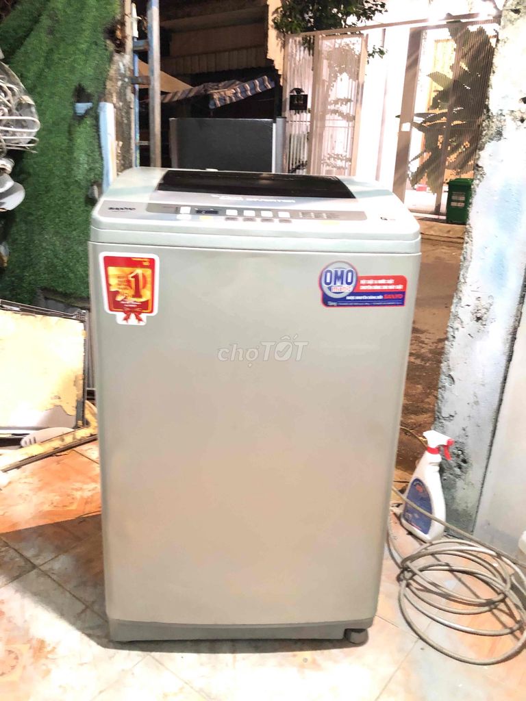 Máy giặt Sanyo 9kg Inverter. Mua bán Máy giặt tại Quận Liên Chiểu Đà Nẵng được đăng bởi Hunter  TP hình 1