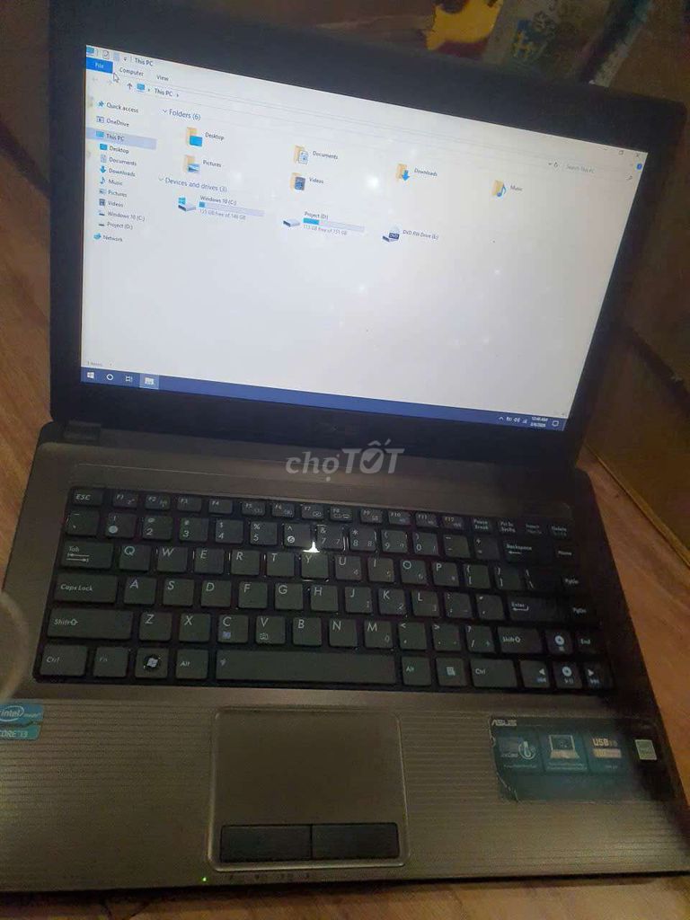 Asus X44H i3-2330M 4GB/320GB Đã dùng. Mua bán Laptop tại Quận Bắc Từ Liêm Hà Nội được đăng bởi anh huy hình 1