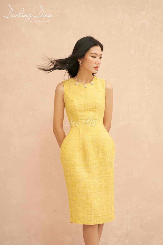 Đầm công sở Nữ Vải dệt size M. Mua bán Quần áo tại Thành phố Thủ Đức Tp Hồ Chí Minh được đăng bởi chị Huỳnh hình 1