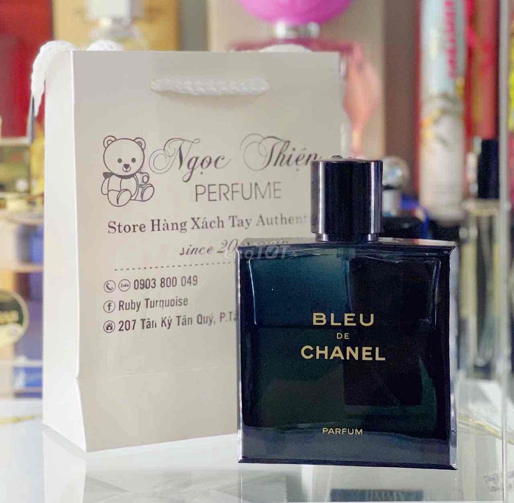 gốc nước hoa Chanel Bleu parfum còn khoảng 60ml