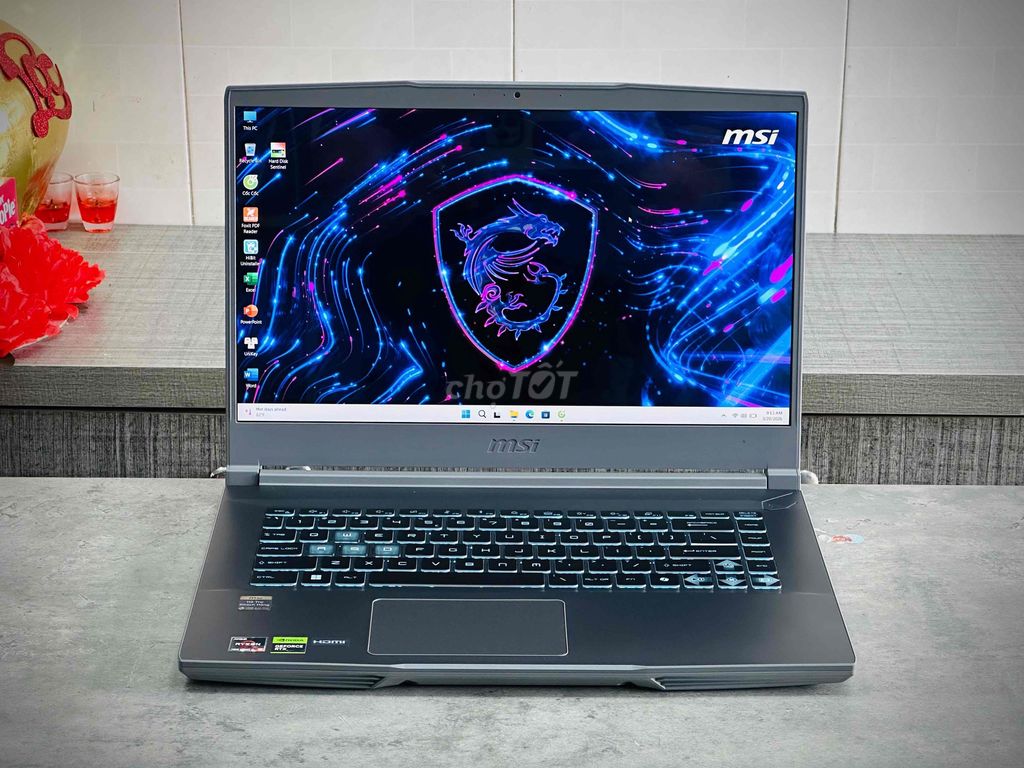 MSI Thin A15 R5-7535HS, Ram 16G, RTX2050, Bh 1 năm. Mua bán Laptop tại Huyện Bình Chánh Tp Hồ Chí Minh được đăng bởi TUẤN ANH STORE hình 1