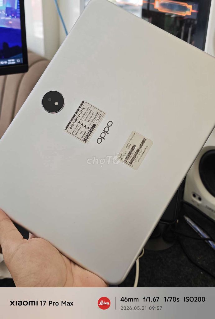 OPPO Pad 3 Matte Display Edition 12/256 Fullbox. Mua bán Máy tính bảng tại Quận Ninh Kiều Cần Thơ được đăng bởi Zelda Phone hình 1
