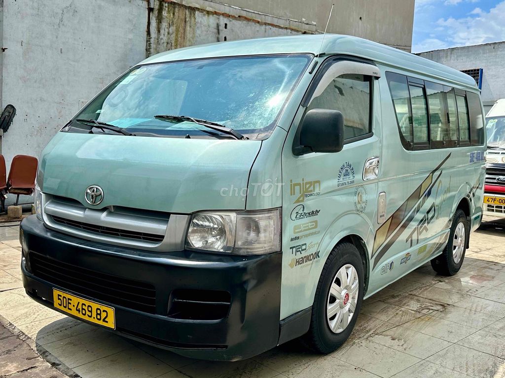 Toyota Hiace 2008 - 123 km. Mua bán Ô tô tại Quận Bình Tân Tp Hồ Chí Minh được đăng bởi Huỳnh tấn pha hình 4