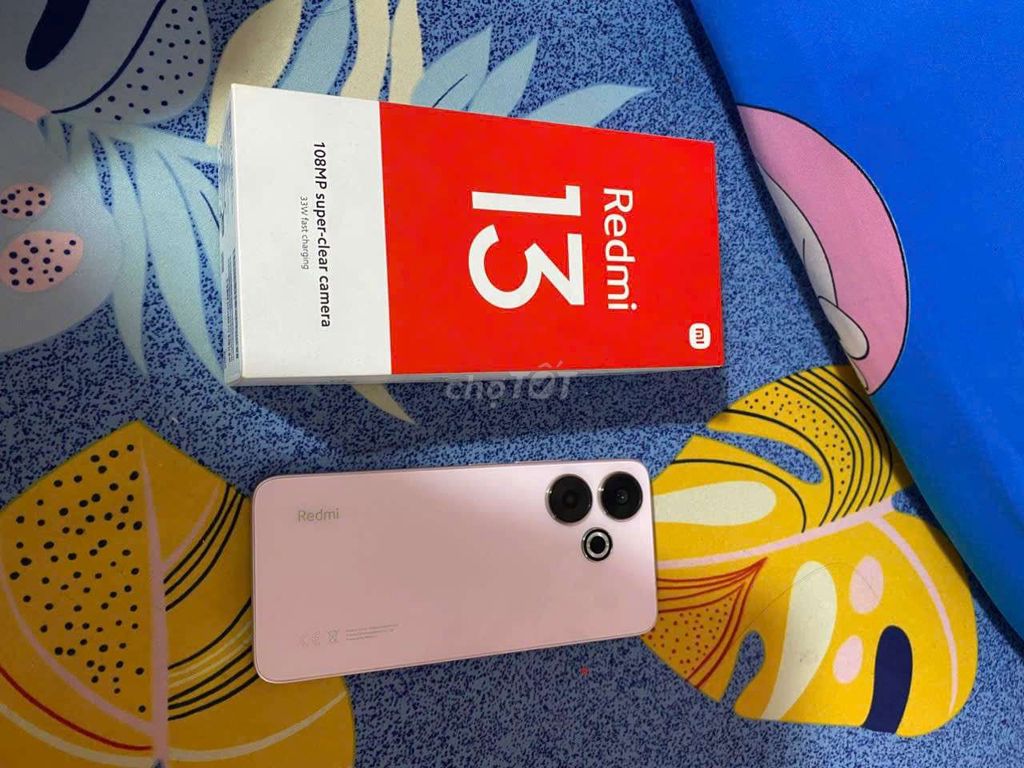 Xiaomi Redmi 13 128GB Hồng 99,9%. Mua bán Điện thoại tại Quận 7 Tp Hồ Chí Minh được đăng bởi Doremon hình 1