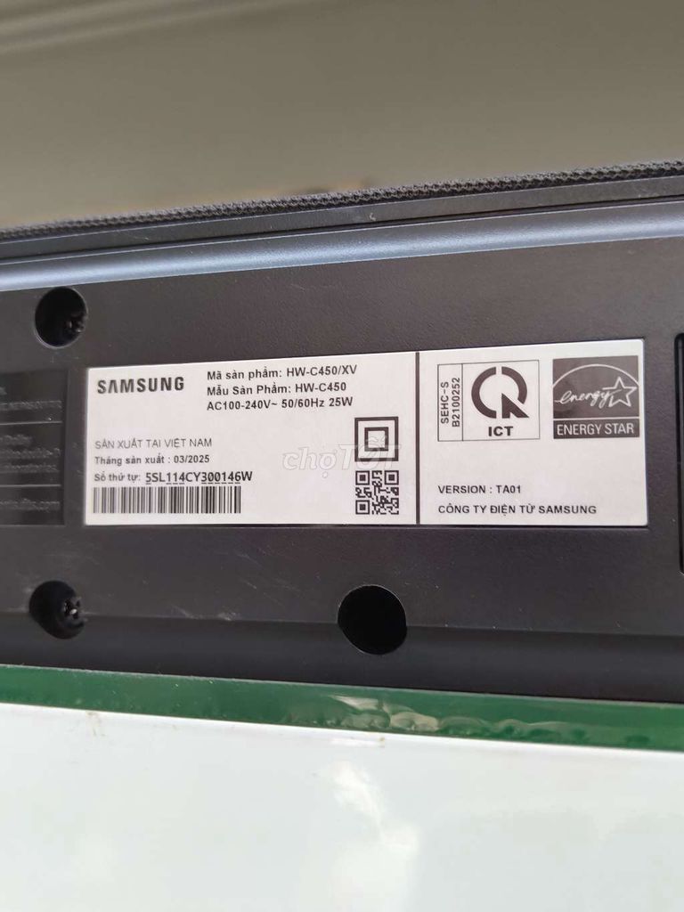 Loa Soundbar Samsung HW-C450/XV. Mua bán Tivi, Âm thanh tại Huyện Gò Dầu Tây Ninh được đăng bởi Bùi Thế Anh hình 1