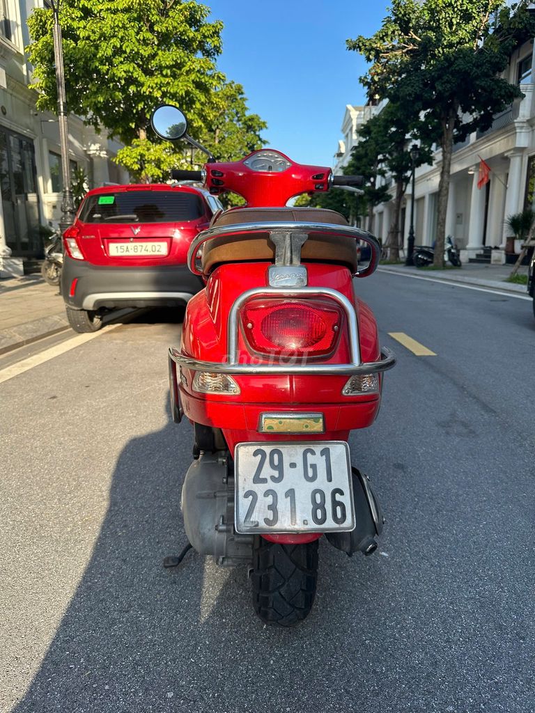 Vespa Zin, năm 2012, đỏ.. Mua bán Xe máy tại Quận Lê Chân Hải Phòng được đăng bởi Long Phạm hình 2