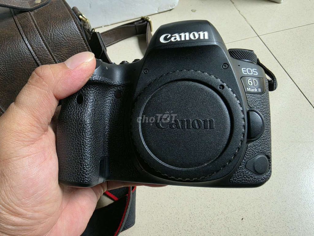 Máy ảnh Canon 6D Mark II Đen. Mua bán Máy ảnh, Máy quay tại Huyện Long Điền Bà Rịa - Vũng Tàu được đăng bởi Công Ty TNHH TM KT Tấn Lộc Phát hình 1