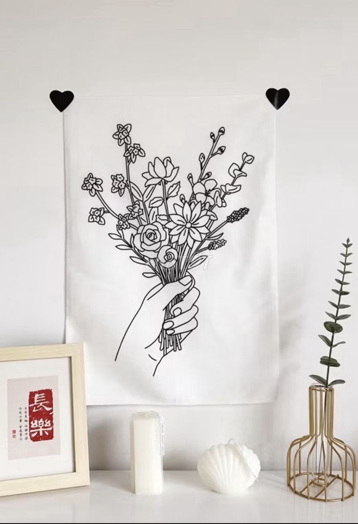 Tranh treo tường trang trí Vải Sinh động màu sắc. Mua bán Cây cảnh, đồ trang trí tại Quận Cầu Giấy Hà Nội được đăng bởi Shu Yamino hình 1