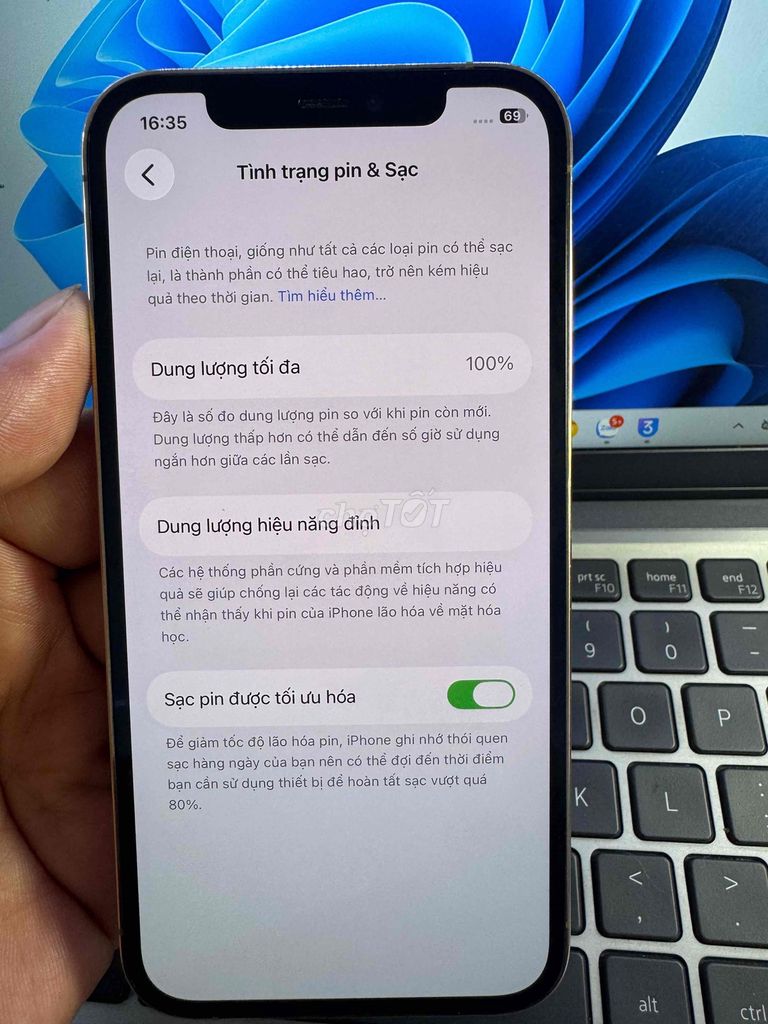 Apple iPhone 12 Pro 128GB Vàng 99% nguyên zin. Mua bán Điện thoại tại Quận 6 Tp Hồ Chí Minh được đăng bởi QUỐC THIÊN BÁN GÓP 0 ĐỒNG  hình 1