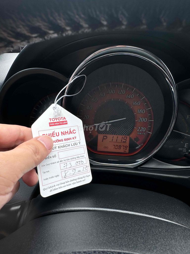 Yaris G 2017 đẹp xuất sắc đi đúng 70.000km. Mua bán Ô tô tại Quận Thanh Xuân Hà Nội được đăng bởi hoang tran minh hình 5